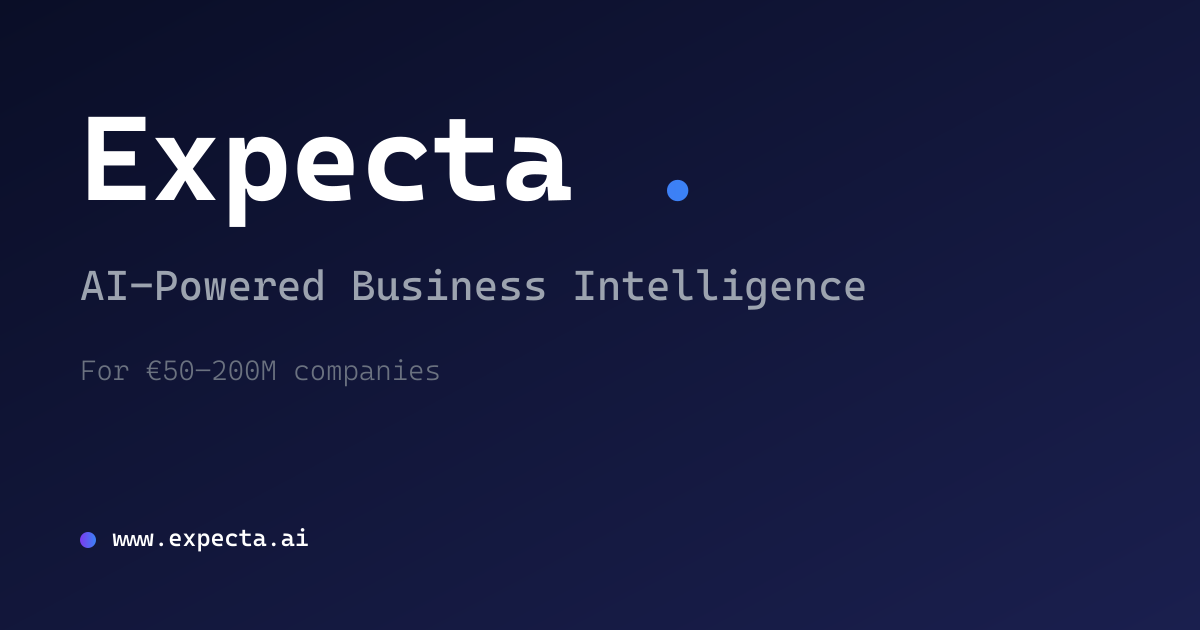 Dashboard | Expecta Products